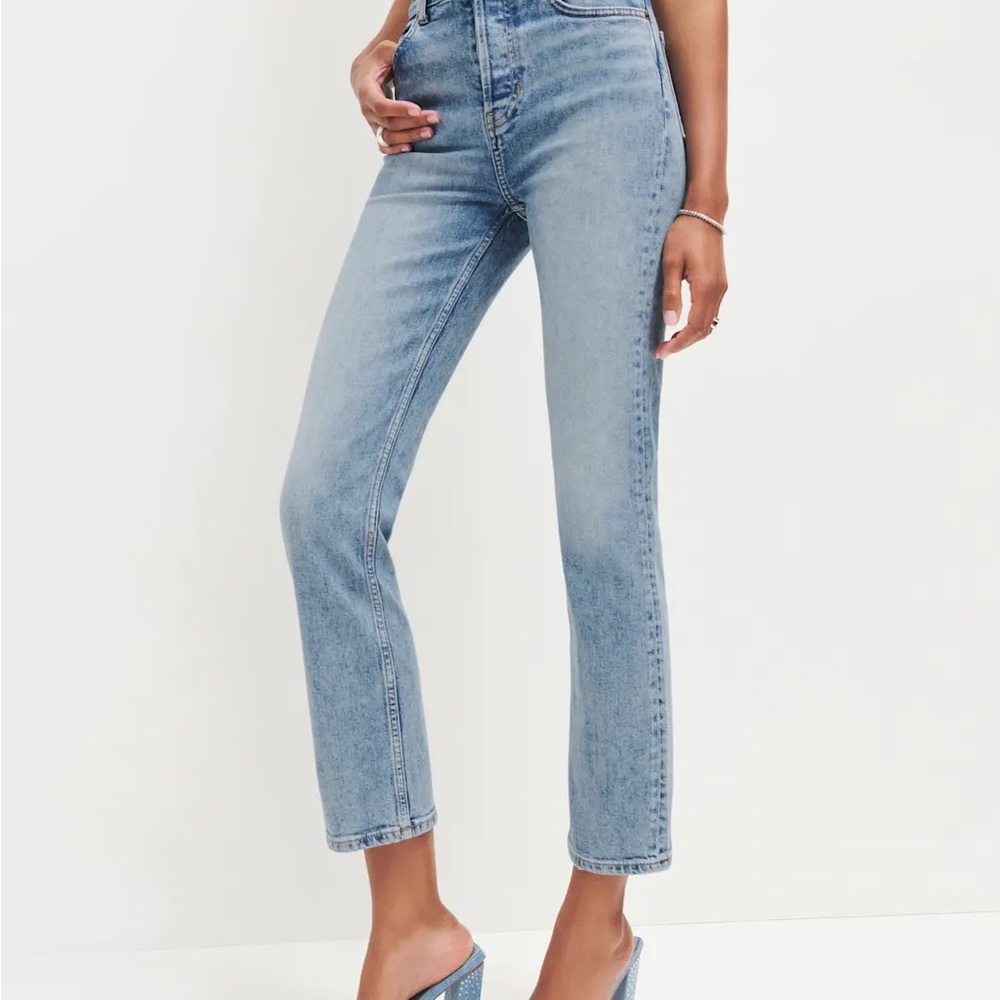 REFORMATION CYNTHIA STRETCH HIGH RISE STRAIGHT JEANS